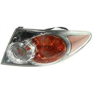 2006-2008 Mazda 6 Tail Lamp RH, Outer, Sport Type, W/o Turbo, Hatchback/sedan.