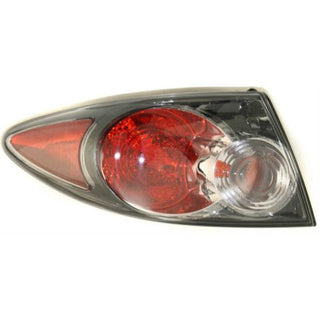 2006-2008 Mazda 6 Tail Lamp LH, Outer, Sport Type, W/o Turbo, Hatchback/sedan - Classic 2 Current Fabrication