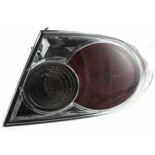 2006-2008 Mazda 6 Tail Lamp RH, Outer, Std Type, W/o Turbo, Hatchback/sedan.