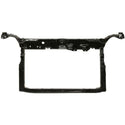 2004-2006 Scion xA Radiator Support, Assembly, Black, Steel.