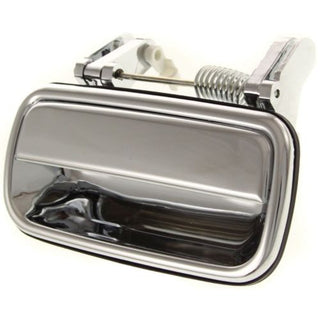 2001-2004 Toyota Tacoma Rear Door Handle RH, Outside, All Chrome, Plastic - Classic 2 Current Fabrication