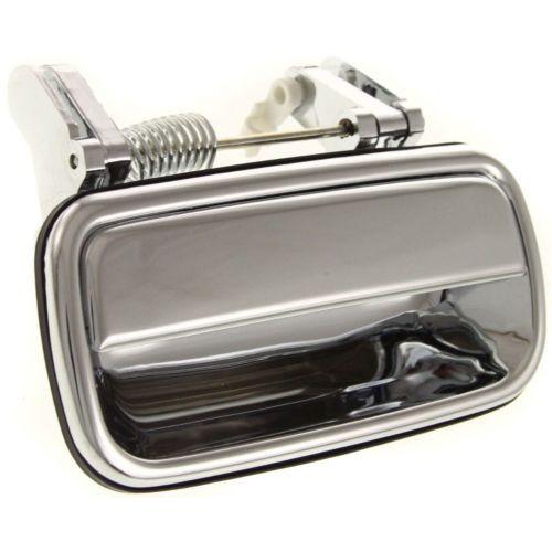 2001-2004 Toyota Tacoma Rear Door Handle LH, Outside, All Chrome, Plastic - Classic 2 Current Fabrication