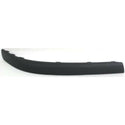 2001-2004 Volvo S60 Front Bumper Molding RH, Plastic, Black, Outer.