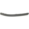 2001-2004 Volvo S60 Front Bumper Molding LH, Plastic, Black, Outer.