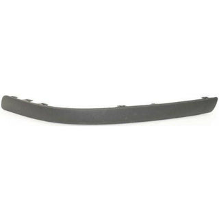 2001-2004 Volvo S60 Front Bumper Molding LH, Plastic, Black, Outer.