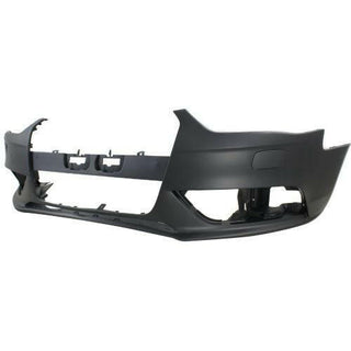 2013-2016 Audi A4 Front Bumper Cover, w/o S-Line, w/Headlight Washer, w/o Warning.