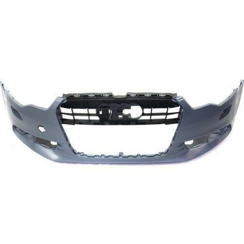 2012-2015 Audi A6 Quattro Front Bumper Cover, w/o S-line Pkg & Parking Aid-CAPA.