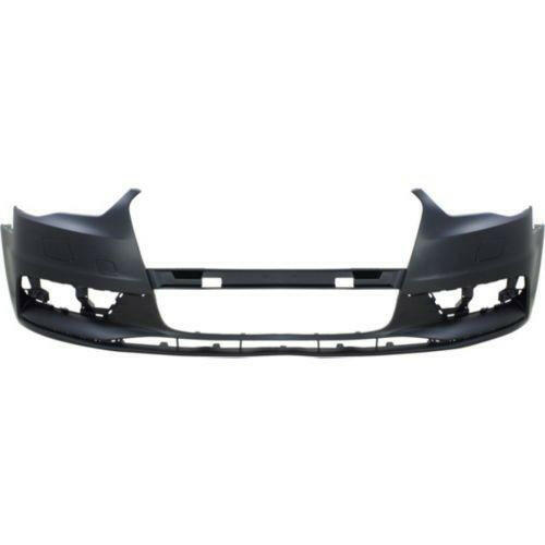 2015-2016 Audi A3 Front Bumper Cover, w/o HLW & Parking Aid, Conv./Sedan.