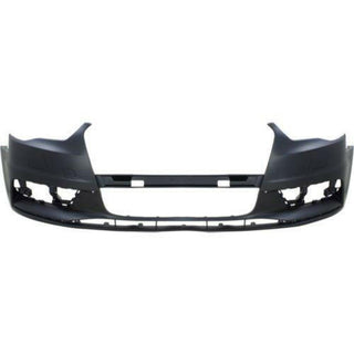 2015-2016 Audi A3 Front Bumper Cover, w/o HLW & Parking Aid, Conv./Sedan.