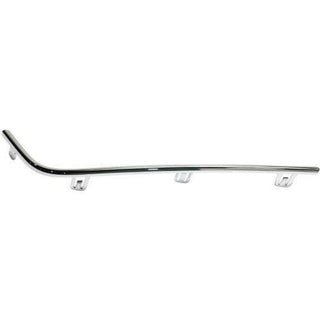 2012-2014 Acura TL Front Bumper Molding RH, Lower Bar, Chrome.