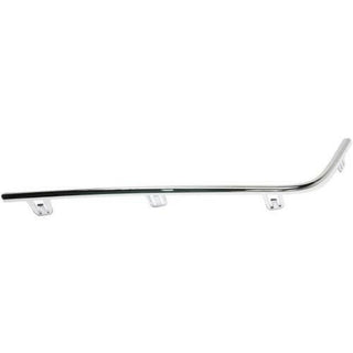 2012-2014 Acura TL Front Bumper Molding LH, Lower Bar, Chrome.
