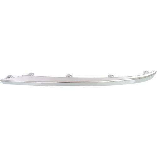 2015 Acura TLX Front Bumper Molding RH, Outer, Chrome.