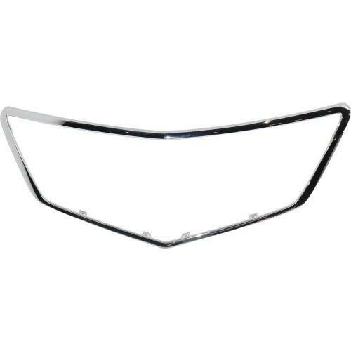 2016 Acura RDX Grille Frame, Grille Outline Trim, w/Clips Installation.