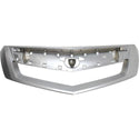 2010-2012 Acura RDX Grille Cover, Center, Chrome - Classic 2 Current Fabrication