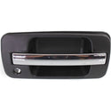 1996-1999 Acura SLX Front Door Handle RH, Outside, Chrome, Black - Classic 2 Current Fabrication