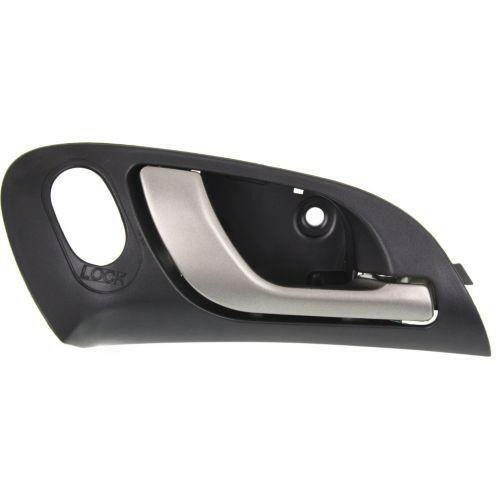2002-2006 Acura RSX Front Door Handle RH, Silver Lever/Black Hsg..