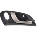 2002-2006 Acura RSX Front Door Handle RH, Silver Lever/Black Hsg. - Classic 2 Current Fabrication