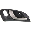 2002-2006 Acura RSX Front Door Handle RH, Silver Lever/Black Hsg..