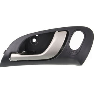 2002-2006 Acura RSX Front Door Handle LH, Silver Lever/Black Hsg. - Classic 2 Current Fabrication