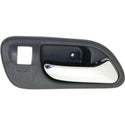 2001-2006 Acura MDX Front Door Handle RH, Chrome Lever/Gray Housing.