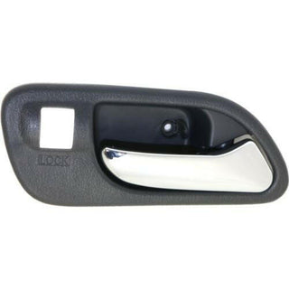 2001-2006 Acura MDX Front Door Handle RH, Chrome Lever/Gray Housing.