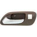 2001-2006 Acura MDX Front Door Handle LH, Inside Lever+brown Housing.