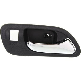 1999-2003 Acura TL Front Door Handle RH, Chrome Lever+black Housing.
