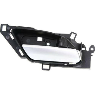 2007-2013 Acura MDX Front Door Handle RH, Gray Lever/Hsg./Metal.