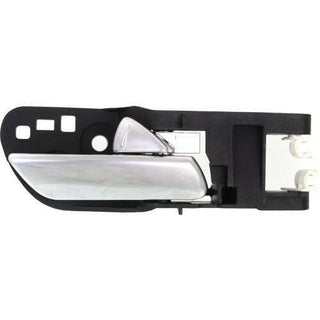 2010-2013 Acura ZDX Front Door Handle RH, Satin Chrome/Black Hsg./Metal.