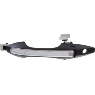 2004-2008 Acura TSX Front Door Handle LH, Primed Black, w/Chrome Insert - Classic 2 Current Fabrication