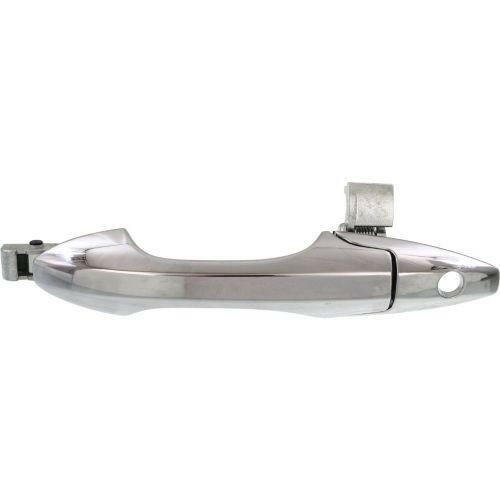 2007-2012 Acura RDX Front Door Handle LH, Outside, All Chrome, w/Keyhole, Plasctic.