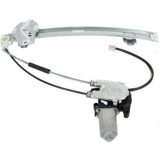 1997-1999 Acura CL Front Window Regulator LH, Power, With Motor, 4 pins.