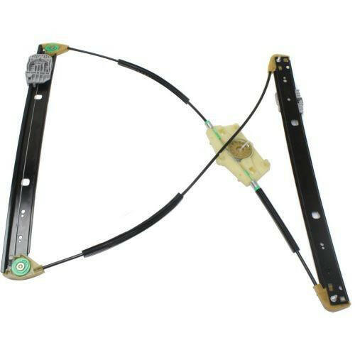 2007-2011 Audi Q7 Front Window Regulator RH, Power, w/o Motor & Laminated Glass.