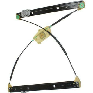 2007-2011 Audi Q7 Front Window Regulator LH, Power, w/o Motor & Laminated Glass.