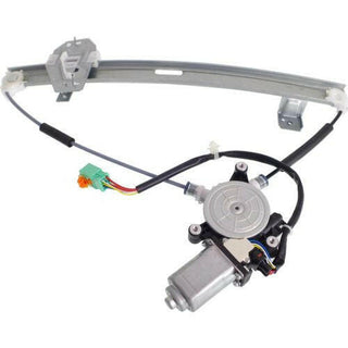 2002-2003 Acura TL Front Window Regulator Left, Power, With Motor, 6 Pins.