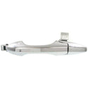 2007-2012 Acura RDX Rear Door Handle LH, Outside, All Chrome, Plastic.
