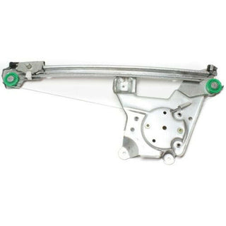1996-1998 Audi A6 Quattro Rear Window Regulator LH, Power, w/o Motor, New.