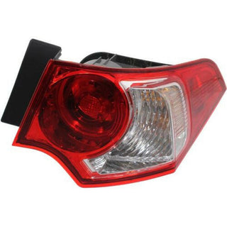 2009-2010 Acura TSX Tail Lamp RH, Outer, Assembly, Sedan.