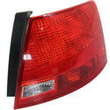 2005-2008 Audi A4 Tail Lamp RH, Outer, Lens And Housing, Wagon.