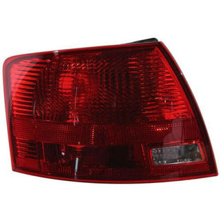 2005-2008 Audi A4 Tail Lamp LH, Outer, Lens And Housing, Wagon.