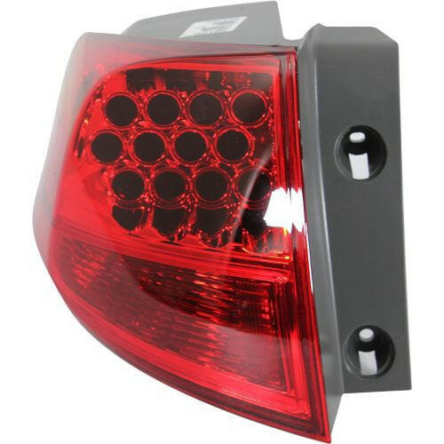 2007-2009 Acura MDX Tail Lamp LH, Outer, Lens And Housing.