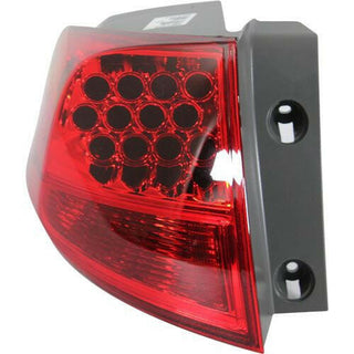 2007-2009 Acura MDX Tail Lamp LH, Outer, Lens And Housing.