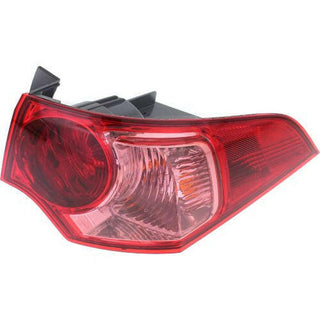 2011-2014 Acura TSX Tail Lamp RH, Outer, Assembly, Sedan.