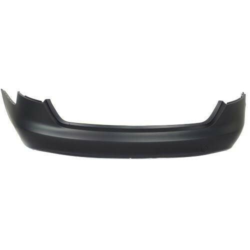 2009-2012 Audi A4 Rear Bumper Cover, Primed, w/S-line Pkg., w/o Parking Aid.