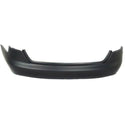 2009-2012 Audi A4 Rear Bumper Cover, Primed, w/S-line Pkg., w/o Parking Aid.