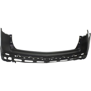 2010-2013 Acura MDX Rear Bumper Cover, Primed, With Sensor Hole - Capa - Classic 2 Current Fabrication