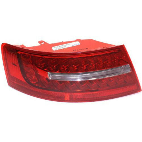 2009-2011 Audi S6 Tail Lamp LH, Outer, Lens And Housing, Sedan.
