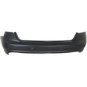 2009-2012 Audi A4 Rear Bumper Cover, Primed, w/S-line Pkg & Parking Aid.