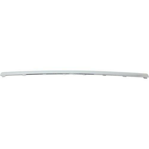 2006-2011 Audi A6 Rear Bumper Molding, Chrome, ABS, Sedan.