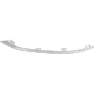 2015 Acura TLX Rear Bumper Molding, RH, ABS, Chrome Strip.